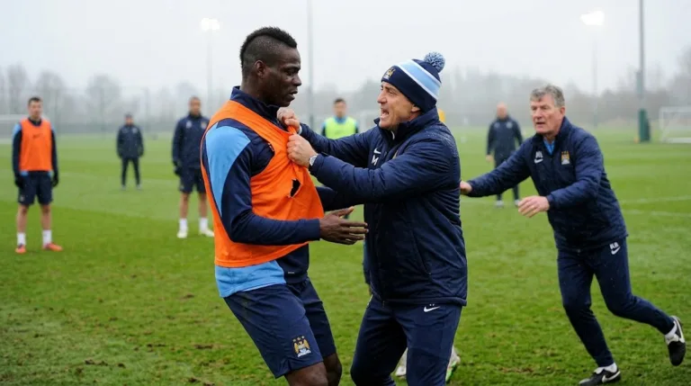 Why Roberto Mancini Fought Mario Balotelli on Man City’s Training Ground